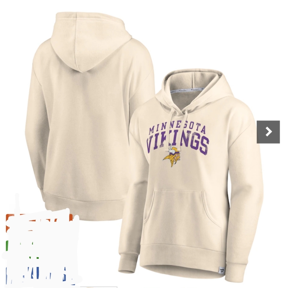 Minnesota Vikings Fanatics Women Sweatshirt Super Soft